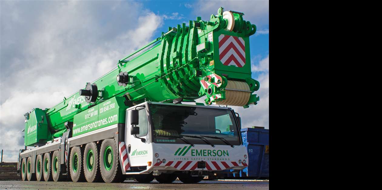 Emerson adds more Liebherr mobile cranes Crane & Transport Briefing