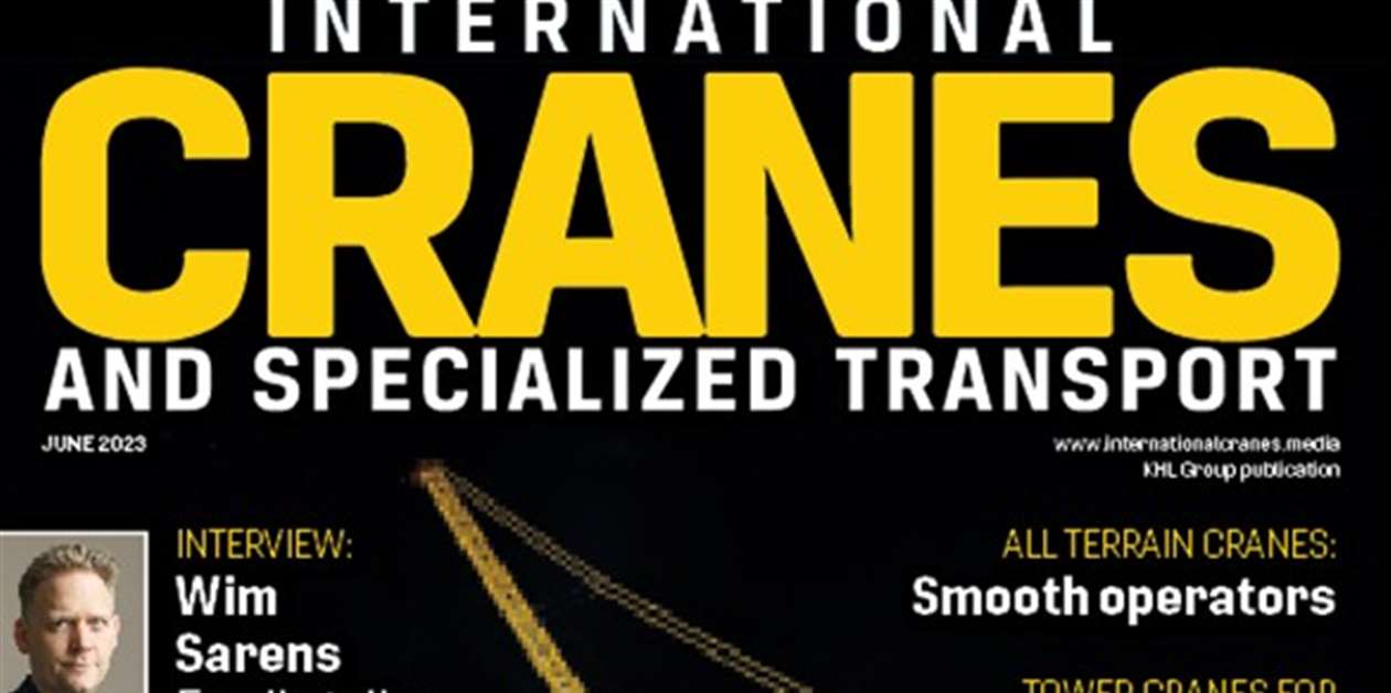 IC100 crane company ranking 2023 Up all areas Crane & Transport Briefing