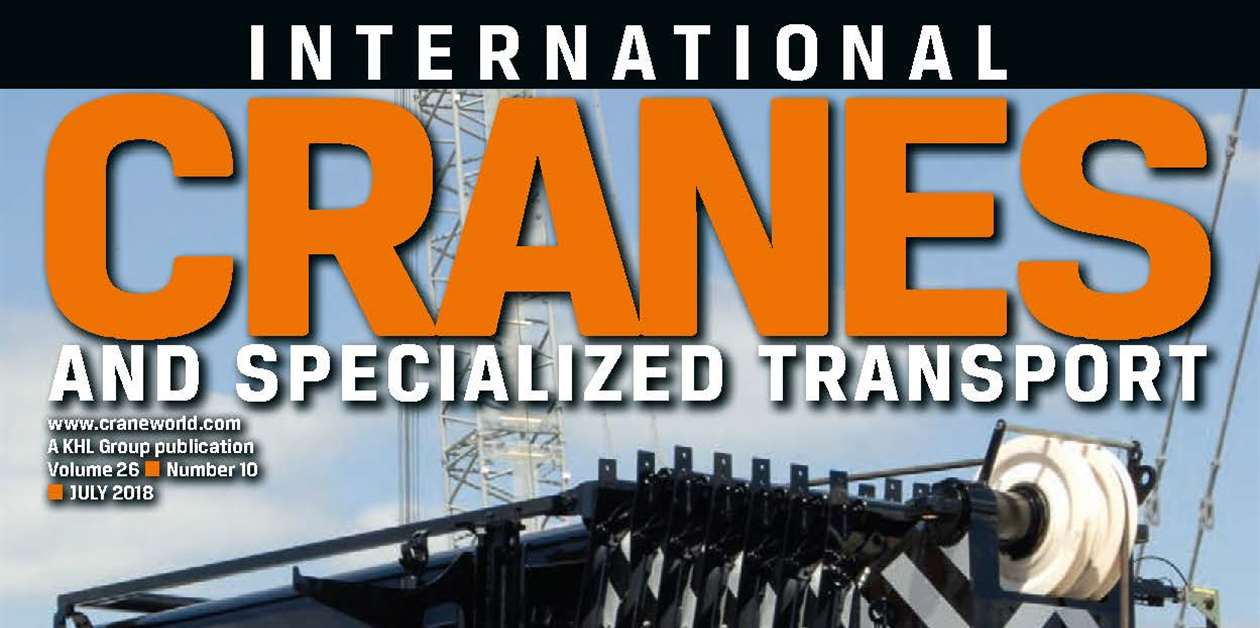 International Cranes and Specialized Transport July 2018 Crane