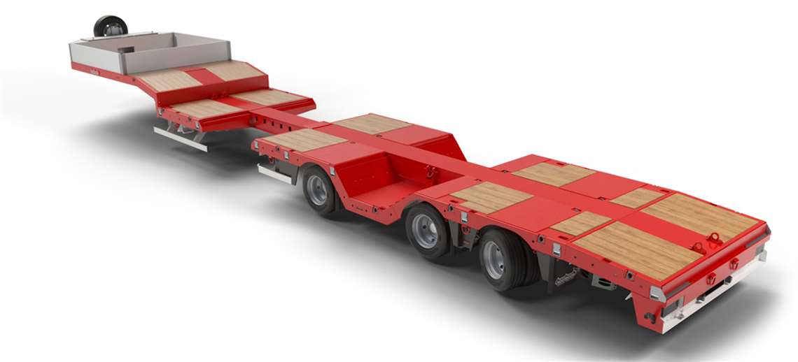 Nooteboom OSDS-48-03V semi low loader