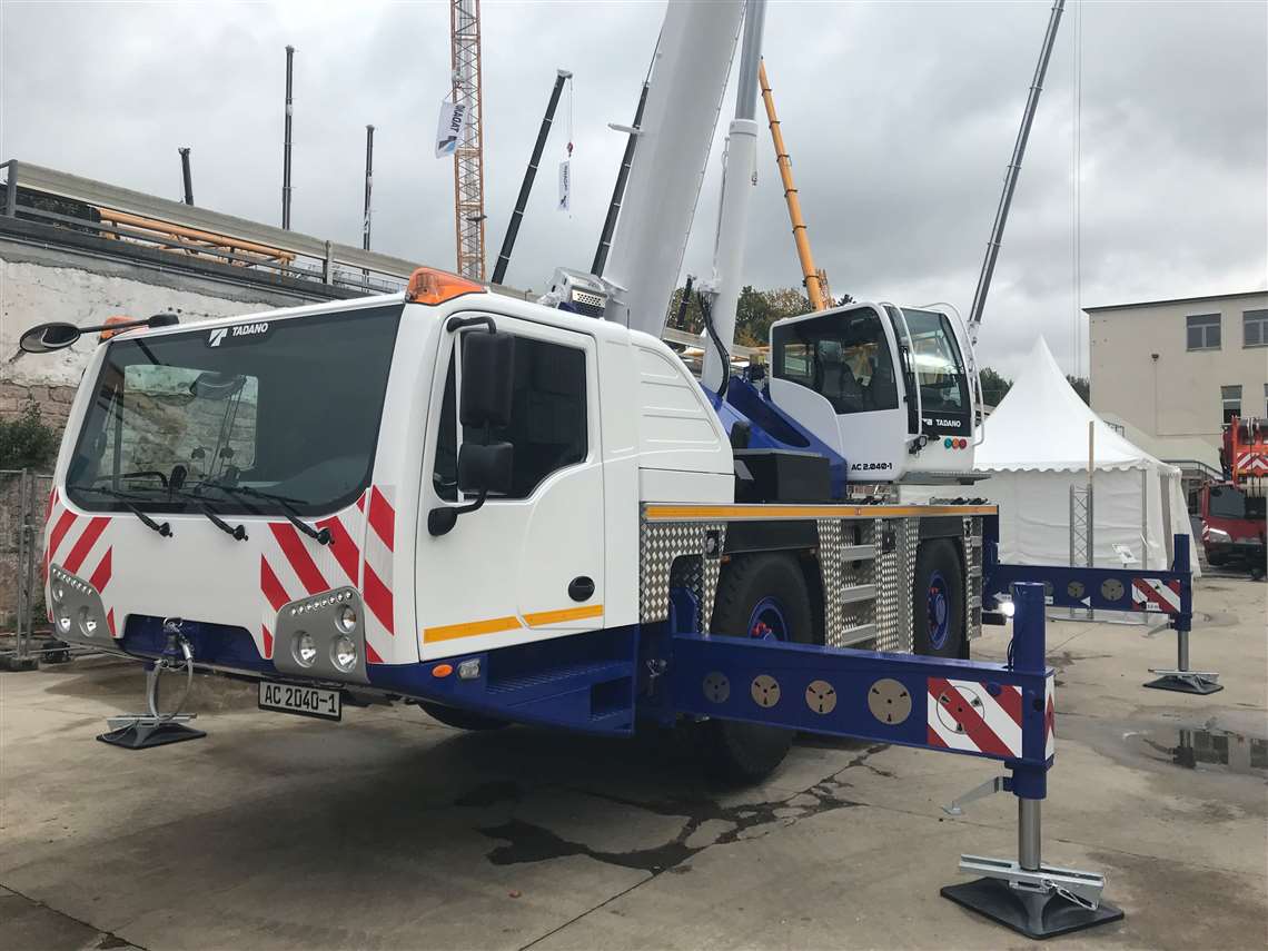 New 40 tonne Tadano all terrain - Crane & Transport Briefing