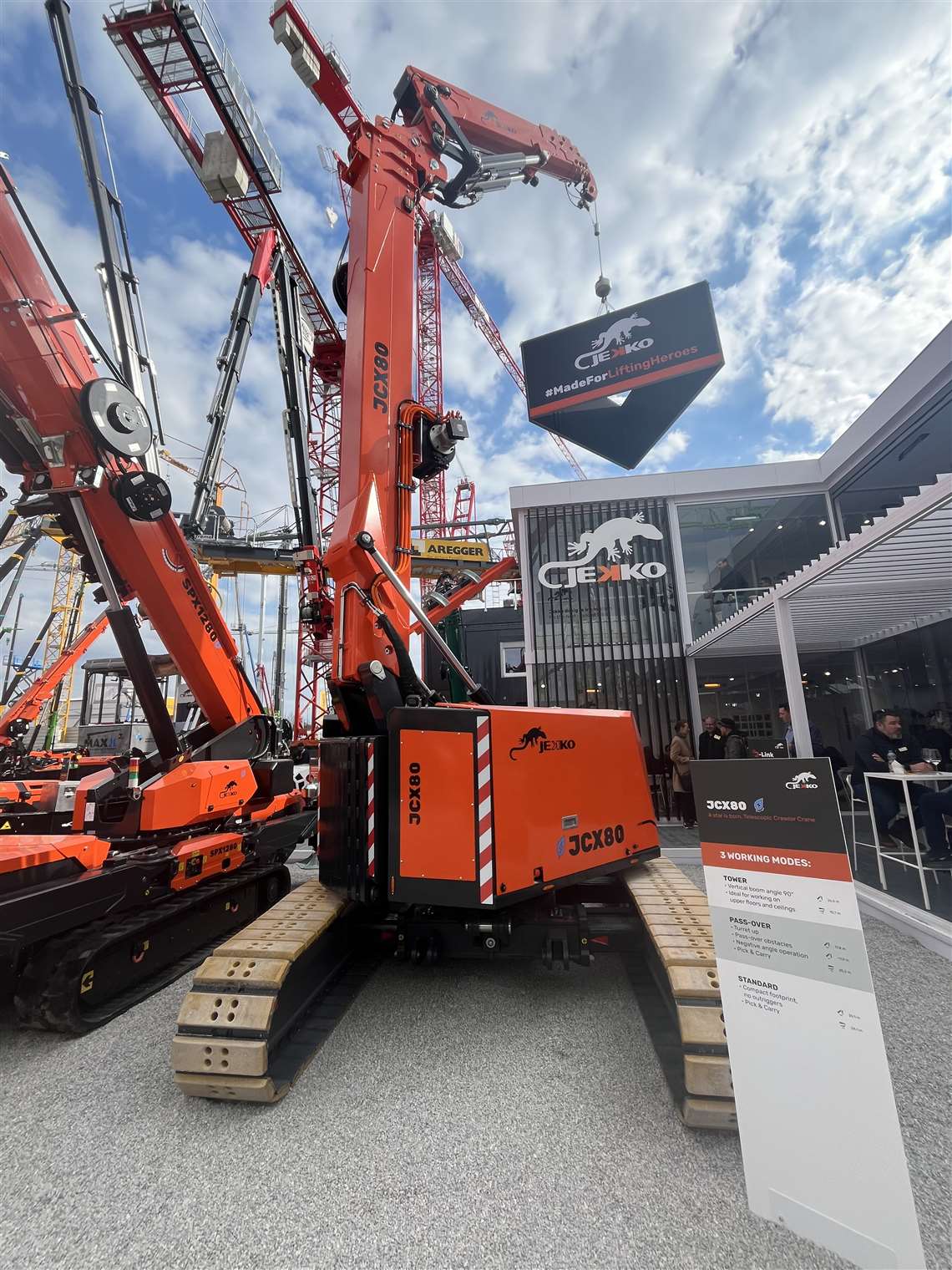 Jekko JCX80 crawler crane