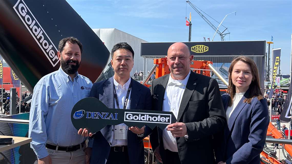 Goldhofer and Denzai marking a big order