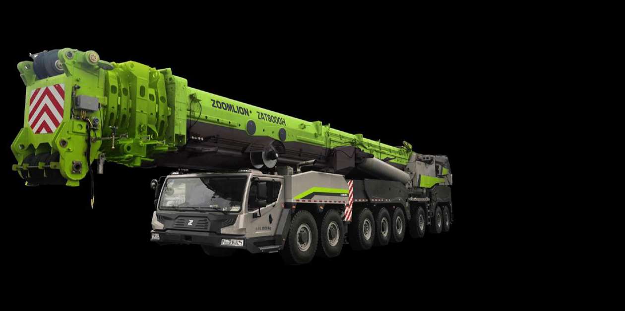 Zoomlion exporta guindastes todo-terreno de 800 toneladas - Crane