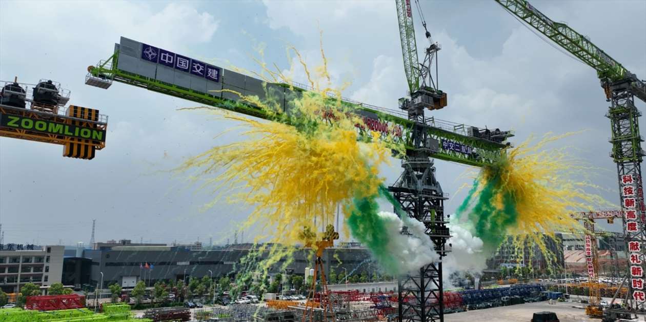 World's latest largest and strongest tower crane launched in