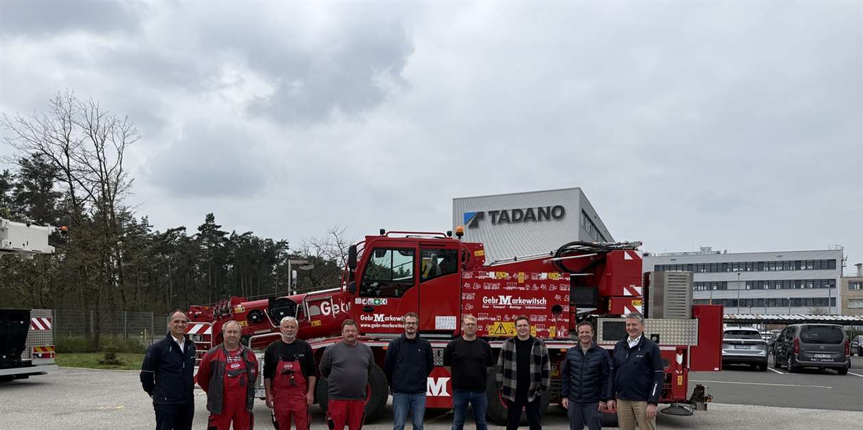 Markewitsch takes delivery of third-gen AC 3.045-1 City Crane