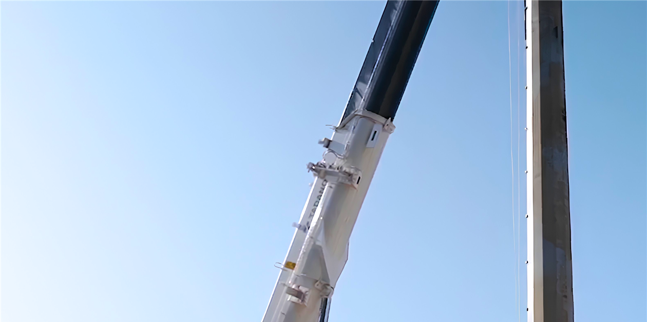 New Tadano crane supports data centre powerline construction