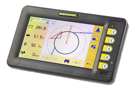 display unit of Ascorel MC603 collision avoidance system