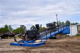 Furadeira direcional maxi-rig American Augers DD600