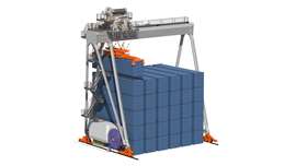Huisman's ASCs feature a fully automated process for handling and buffering containers