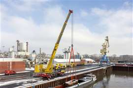 Dietmar Flossdorf’s new Liebherr LTM 1650-8.1