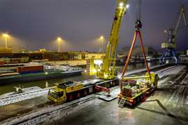 Flossdorf's second Liebherr LTM 1650-8.1 on the fleet