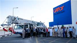 seven Tadano truck cranes delivered to Galfar Al Misnad
