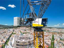 Liebherr 710 HC-L luffing jib tower crane