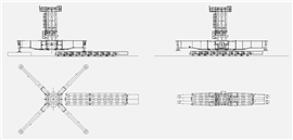 Transport for the Kitagawa JCW1250 base, including the mast climbing system