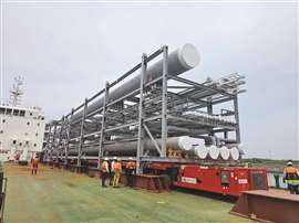 Multiple challenges were overcome in a Saudi module move exg