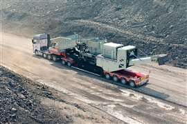 Faymonville's Max Trailer brand Max710 modular low bed trailer