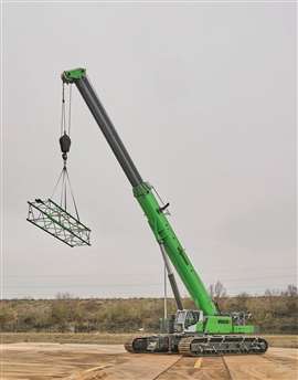 Sennebogen’s new 200 tonne capacity 6203 E crawler