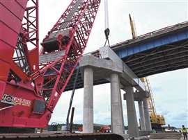 Refurbished Manitowoc MLC300 VPC-Max crawler crane. Refurbished cranes are proving popular