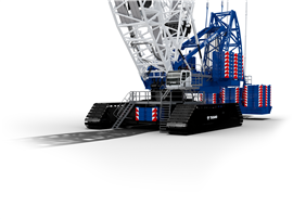 Tadano CC 78.1250 lattice boom crawler crane