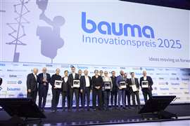 2025 bauma Innovation Awards winner (Image: bauma)