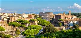 The Rome skyline