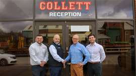Shaking on the deal for 36 axles from Goldhofer