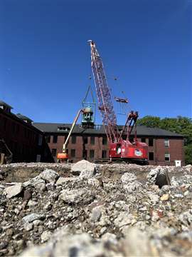 LGH cupola lift at Harrisburg State Hospital 