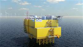 Tennet HVDC offshore platform to be installed by Heerema Marine Contractors with help from Mammoet