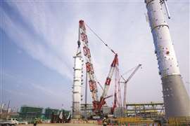 Denzai Liebherr LR 12500 in South Korea