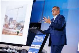 Philippe Cohet, Uperio founder and board vice chairman, speaking at the 2025 ITC conference in Rome, Italy