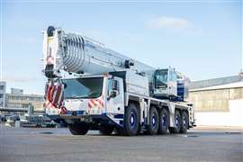Tadano AC 5.250L-2 long boom all terrain crane