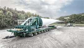 首次部署 Enercon 的 Scheuerle BladeLifter G4