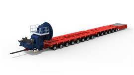 New Goldhofer FTV850 Blade Lifter for Collett & Sons