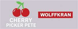 Wolffkran's Wolffy character in Cherry Picker Pete