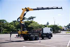 Articulating ING Crane on a truck