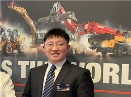 Ken Yang, Kranverkaufsleiter, Sany Nordeuropa