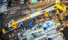 Liebherr LTM 1150-5.3 wheeled mobile telescopic boom crane