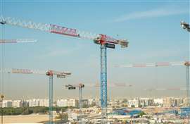 Raimondi Middle East has more than 200 tower cranes
