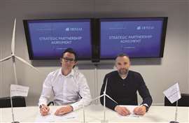 From left, Michael Høj Olsen and Lars Petersen from GWS