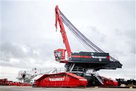 Liebherr 11350 crawler crane