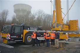 New Tadano crane receives a warm welcome at Adekma