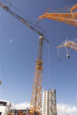 Liebherr 91 K fast erecting crane