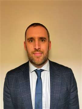 Andrew Brown, managing director at Falcon Tower Crane Services in a tie