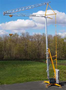 Grue à tour automontable Potain Evy 28-21 Photo : Manitowoc