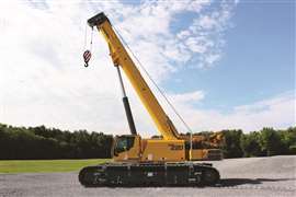 Grove GHC220 telescopic crawler crane