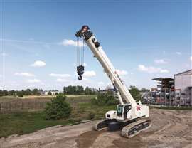Terex TTC 70 telescopic crawler crane