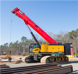Sany SCA1600TB telescopic crawler crane