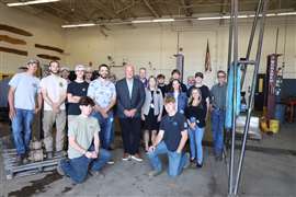 Boulter students on the 40 Schools for 40 Years Workforce Challenge