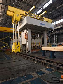 Vanguard gantry configured to give extra height